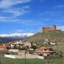 small Spanish town castle, Europe, architecture, fort