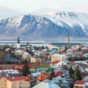 Skyline of the capital of Iceland, Reykjavik