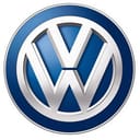 Volkswagen logo against white background