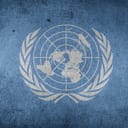 Artistic imagining of the United Nations flag