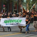 Greenpeace Bay Area protest, 2018.