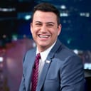 Closeup portrait of Jimmy Kimmel hosting a show