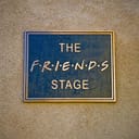 "The Friends Stage" plaque, outside Stage 24 at Warner Bros. Studios in Burbank, California
