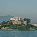 Alcatraz Island as seen from San Francisco, California