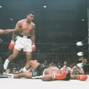 The moment right after Clay has punched Liston