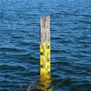 River depth marker