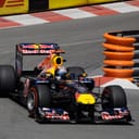 Formula 1 car on track
