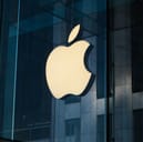 Apple logo.