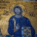 mosaic (【Noun】a picture or pattern made from many small pieces of stone ...
