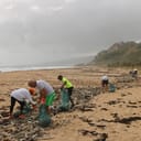 A beach cleanup that I helped organize in Barbados. We collected hundreds of plastic water bottles, along with a variety of other single use plastics that washed in with the tide. Single use plastics threaten the health of our oceans, and we can all do something to help prevent it.
