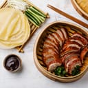 Oriental dish made with roast duck