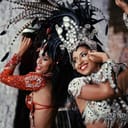Two female dancers at the Rio Carnival