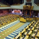 assembly (【Noun】a group of people elected to make decisions or laws for ...