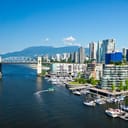 Aerial view of Vancouver