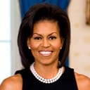 Closeup of Michelle Obama smiling