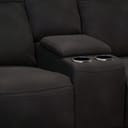 luxurious armchair with a cup holder
