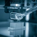 A 3D printer printing an object