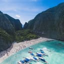Tourists at Maya Bay, Thailand