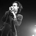 portrait of Nick Cave during one of his performances