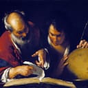 Eratosthenes teaching in Alexandria by Bernardo Strozzi