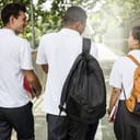 Education Students People Knowledge Concept uniform walking