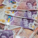 British Pound bills from the United Kingdom
