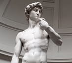 Michelangelo's David - right view
