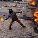 Street protests in Kiev, the revolution