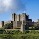 Exterior of a medieval castle