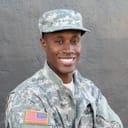 portrait photo of US army soldier