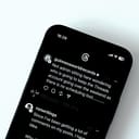 The "Threads" app on a smartphone screen