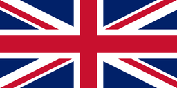 Digitally rendered flag of the UK