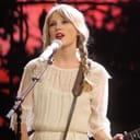 portrait of Taylor Swift on her concert in Sydney