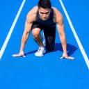 Short distance runner ready to race