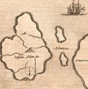 The map of Atlantis