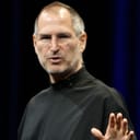 Photo of Steve Jobs at a conference
