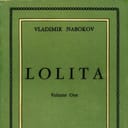 Vladimir Nabokov's Lolita cover.