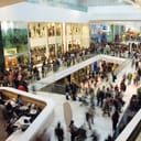 Crowded mall