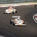 classic F3 race cars from different eras sharing the Dijon-Prenois track at the Historic Tour 2022 event