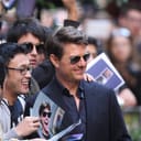 Tom Cruise being photographed with fans