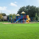 Children's playground in a park
