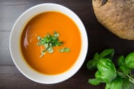 Bowlful of pumpkin soup