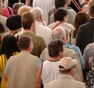Large crowd of people