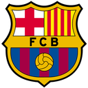FC Barcelona crest on white background.