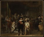 Rembrandt's The Night Watch painting