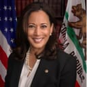 Headshot of Kamala Harris.