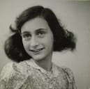 Photo of Anne Frank.