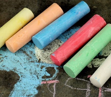What is chalk used for clearance