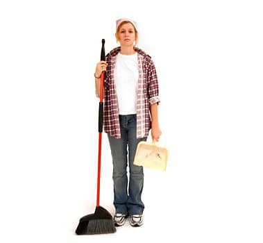 Sweep Verb Clean The Ground Or Floor