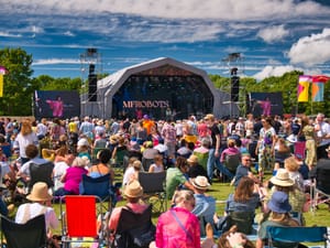 Music festival in the UK